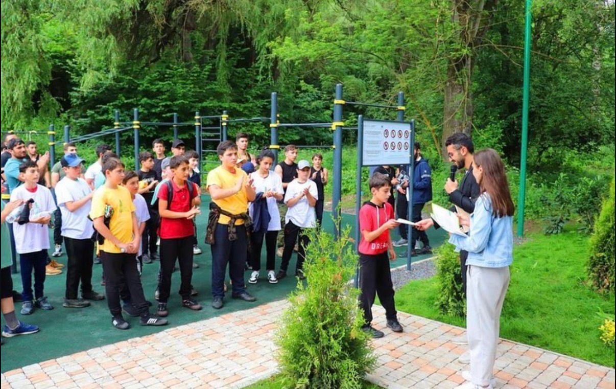 Dilijan City Park Sports Complex Construction image 9